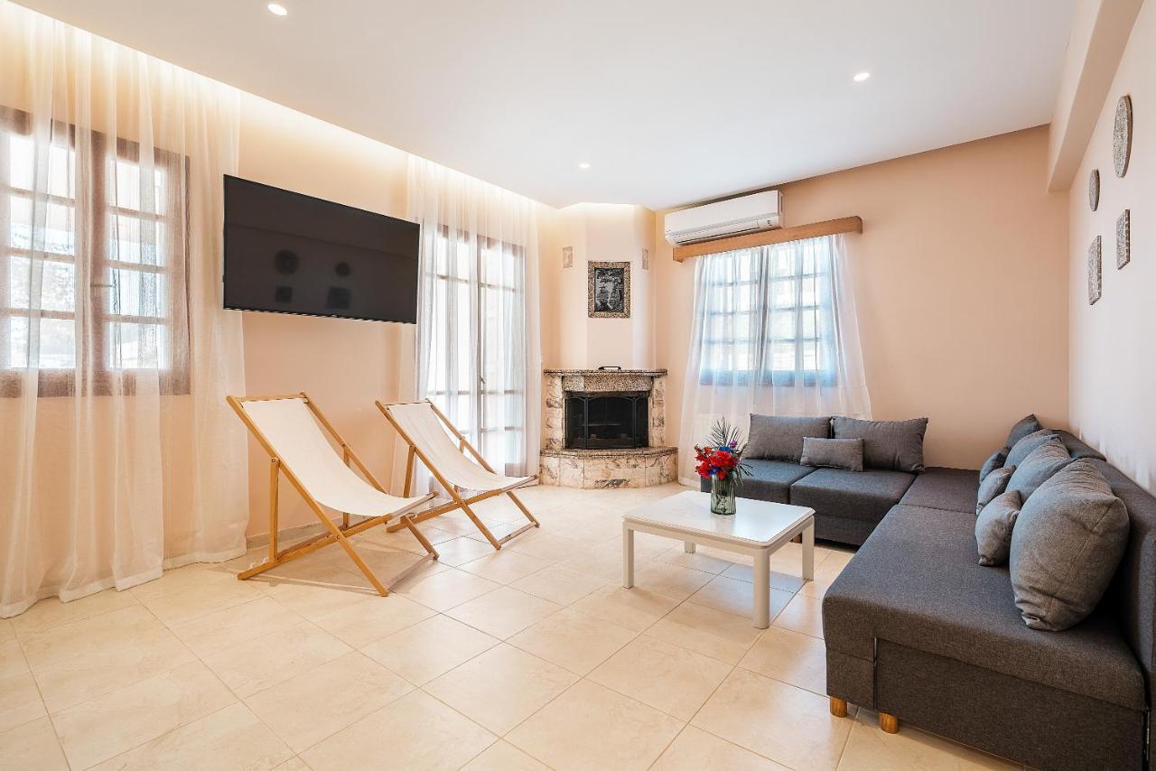 Rhodes City Amaryllis Beach Front House المظهر الخارجي الصورة